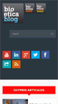 Mobile Screenshot of bioeticablog.com